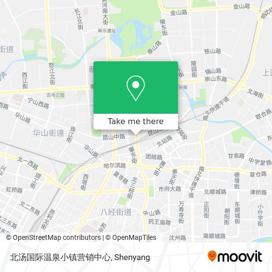 北汤国际温泉小镇营销中心 map