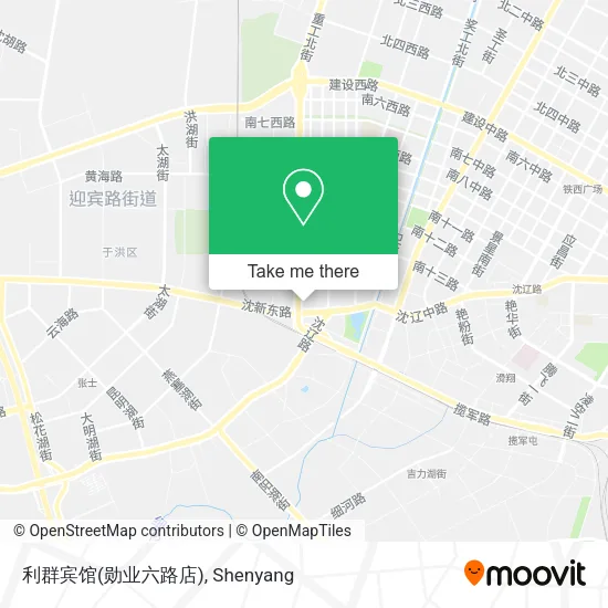 利群宾馆(勋业六路店) map