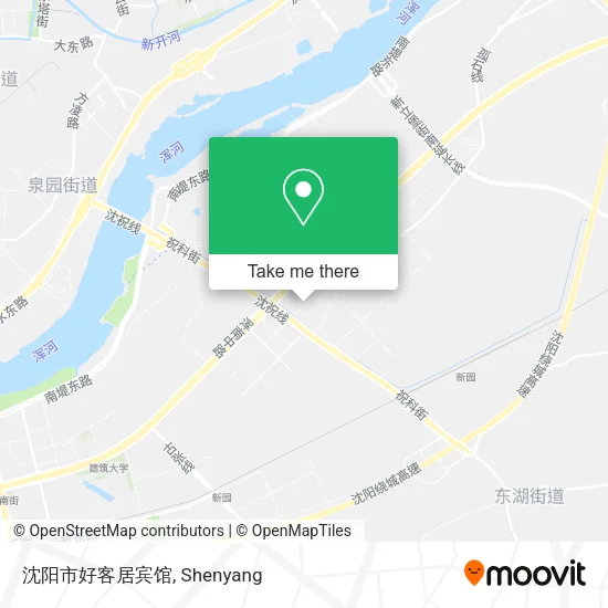 沈阳市好客居宾馆 map