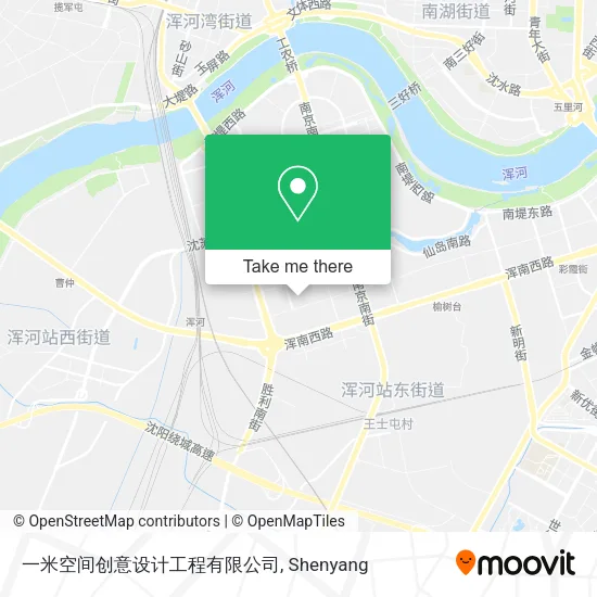 一米空间创意设计工程有限公司 map