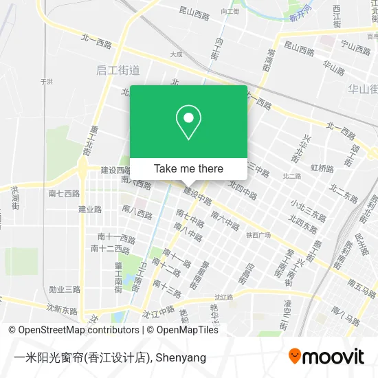 一米阳光窗帘(香江设计店) map