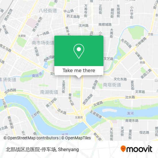 北部战区总医院-停车场 map