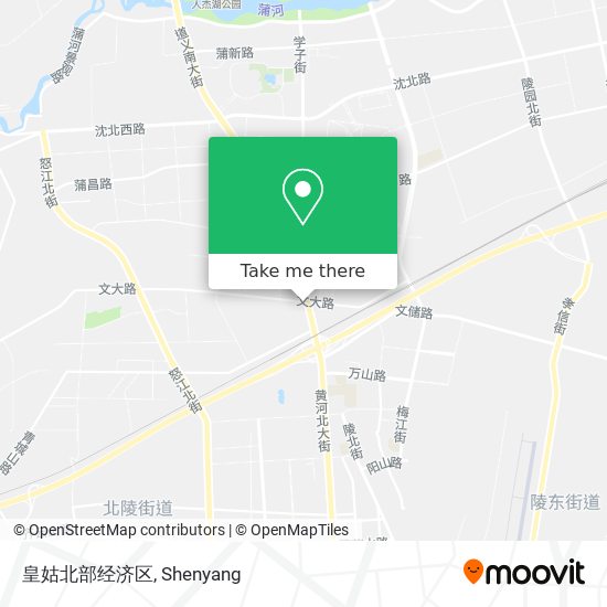 皇姑北部经济区 map