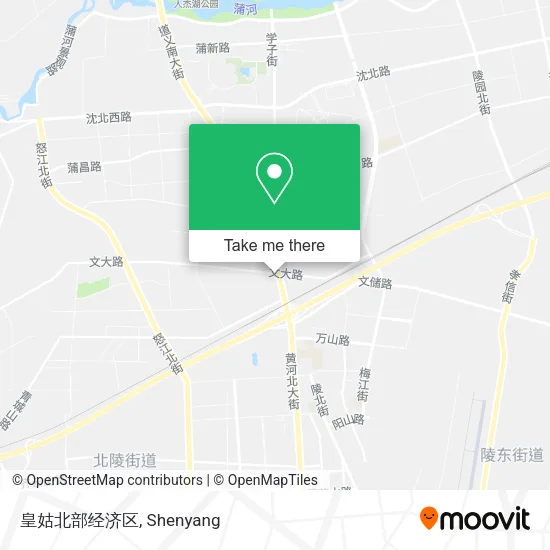 皇姑北部经济区 map