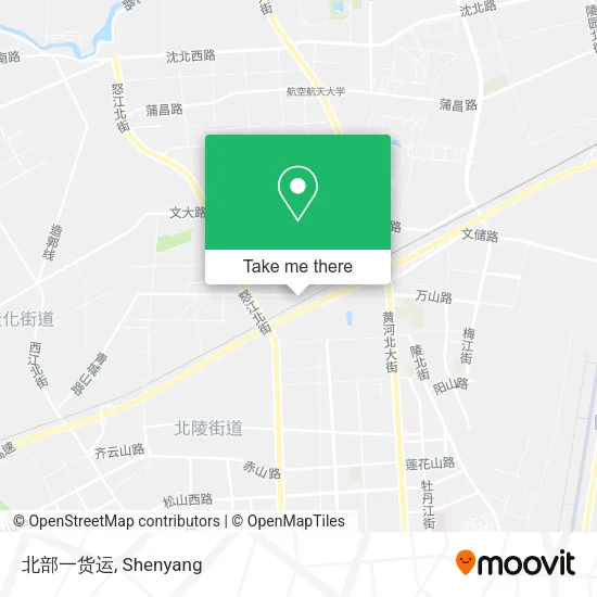 北部一货运 map
