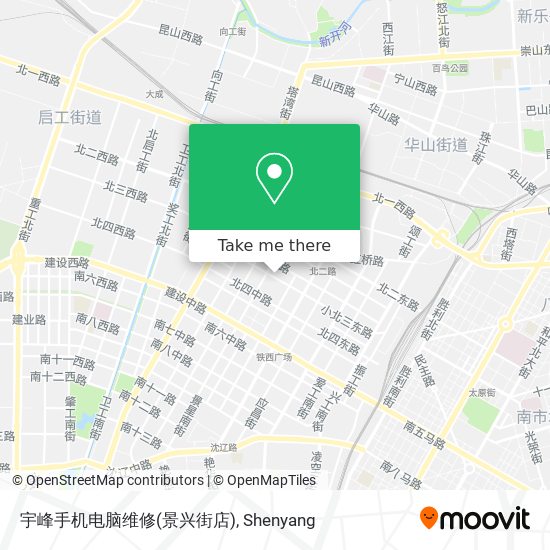 宇峰手机电脑维修(景兴街店) map