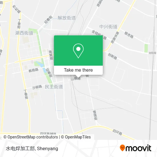 水电焊加工部 map