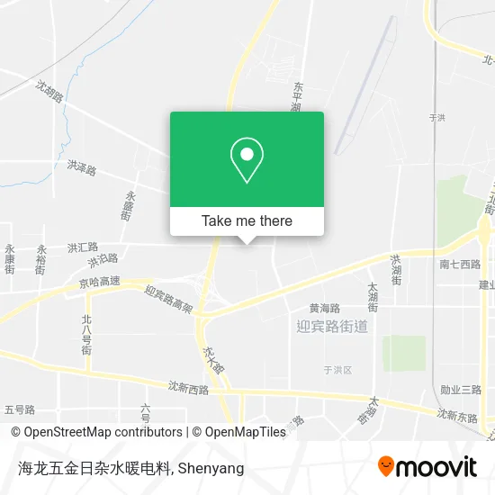 海龙五金日杂水暖电料 map