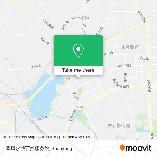 凤凰水城百姓服务站 map