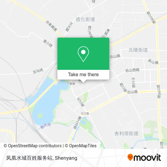 凤凰水城百姓服务站 map