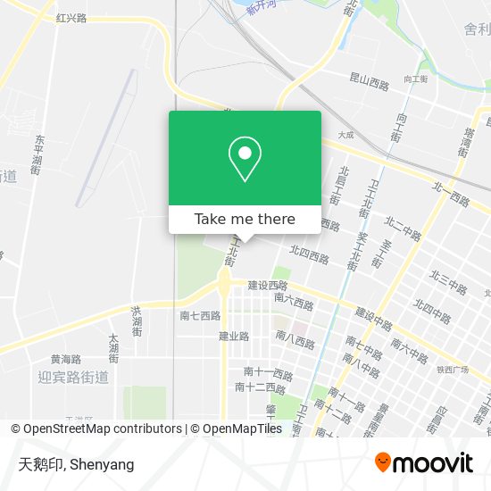 天鹅印 map