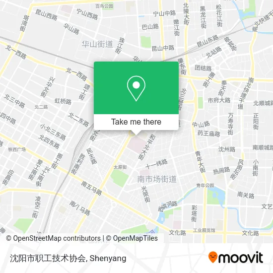 沈阳市职工技术协会 map
