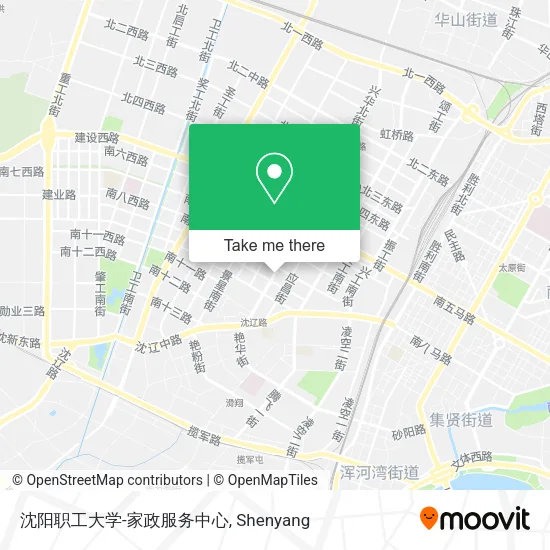 沈阳职工大学-家政服务中心 map