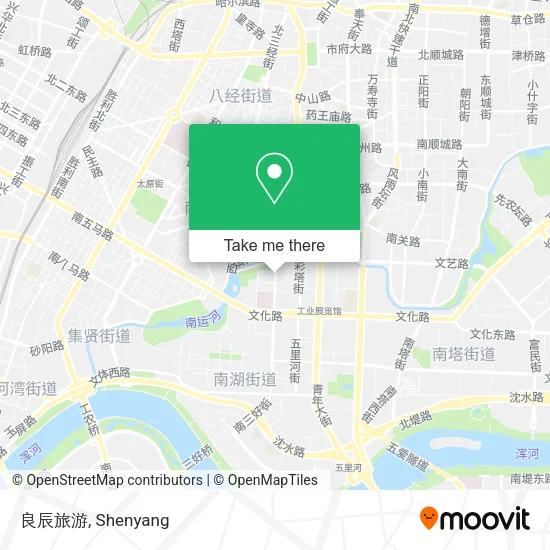 良辰旅游 map