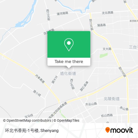 环北书香苑-1号楼 map