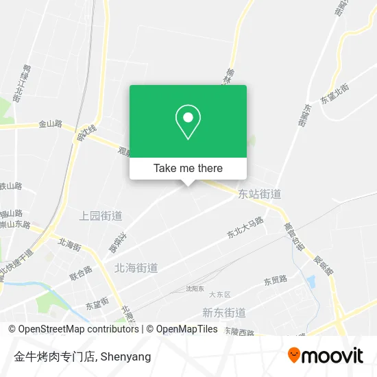 金牛烤肉专门店 map