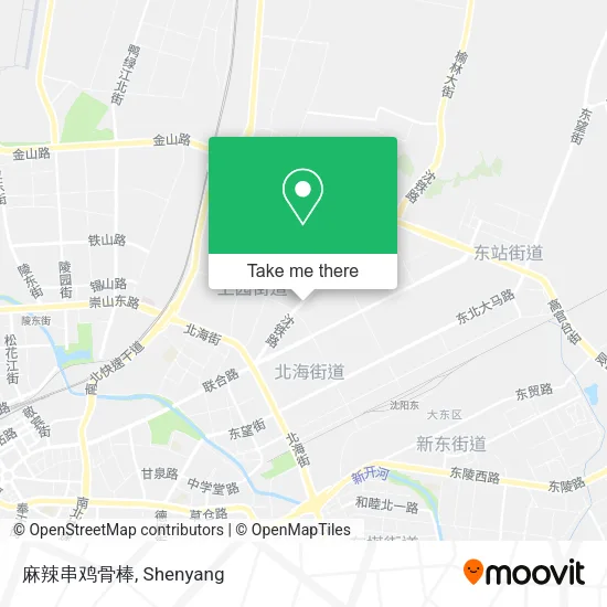麻辣串鸡骨棒 map