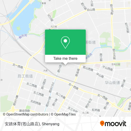 安踏体育(苍山路店) map