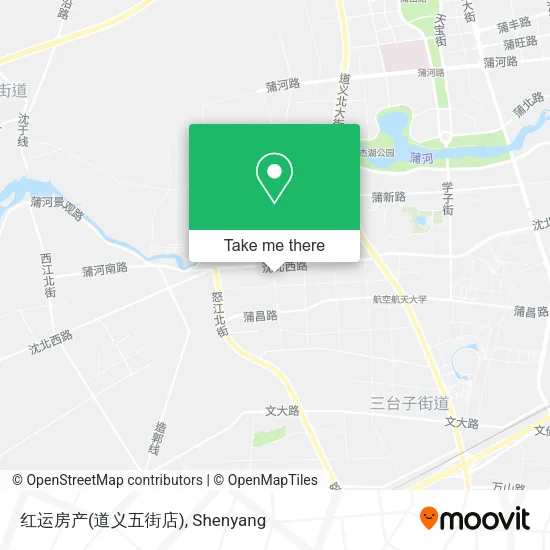 红运房产(道义五街店) map