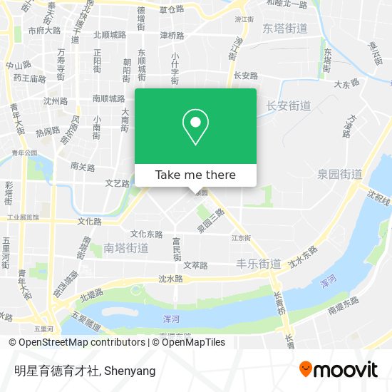 明星育德育才社 map