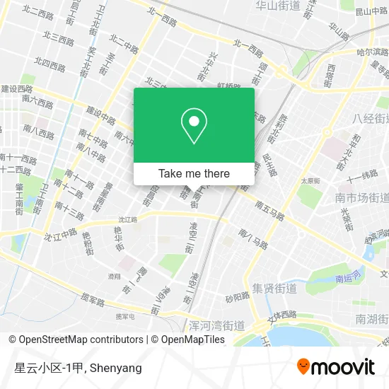 星云小区-1甲 map