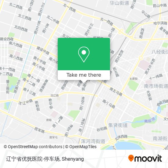 辽宁省优抚医院-停车场 map