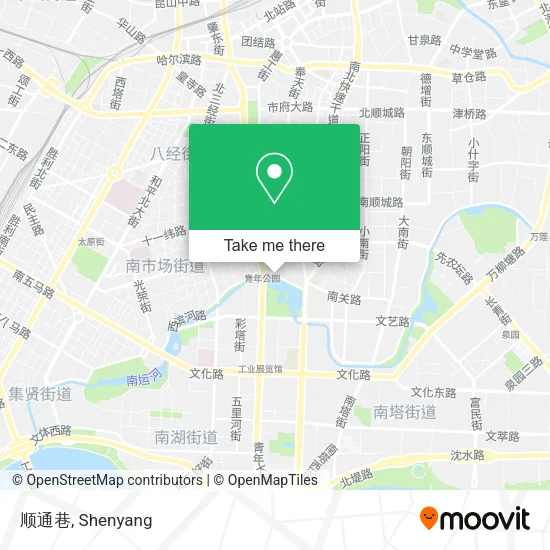 顺通巷 map