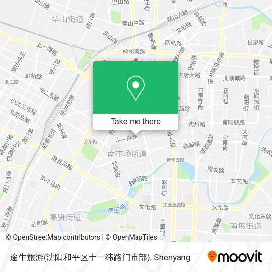 途牛旅游(沈阳和平区十一纬路门市部) map