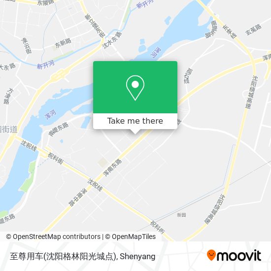 至尊用车(沈阳格林阳光城点) map