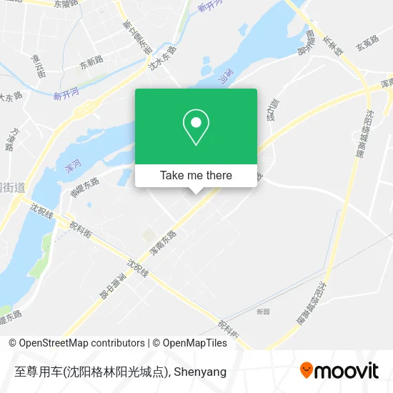 至尊用车(沈阳格林阳光城点) map