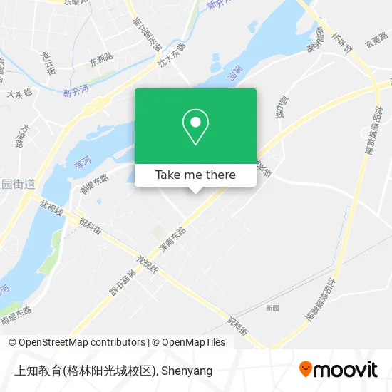上知教育(格林阳光城校区) map