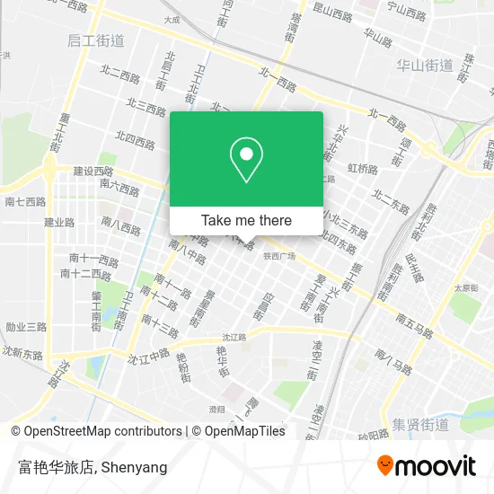富艳华旅店 map