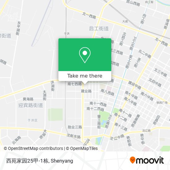 西苑家园25甲-1栋 map