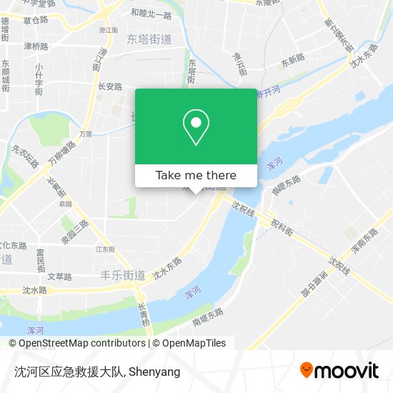 沈河区应急救援大队 map