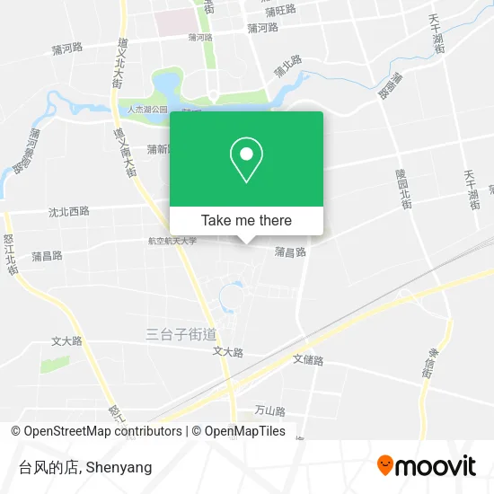 台风的店 map