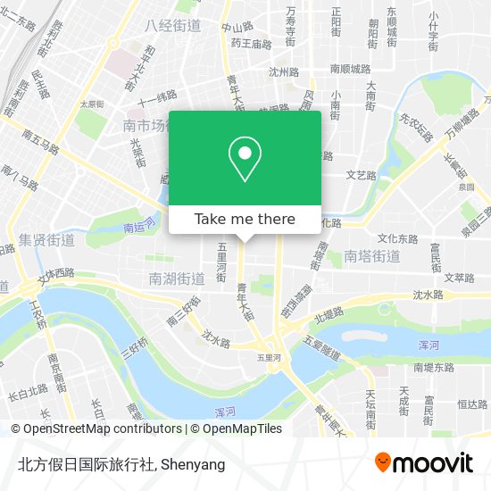 北方假日国际旅行社 map