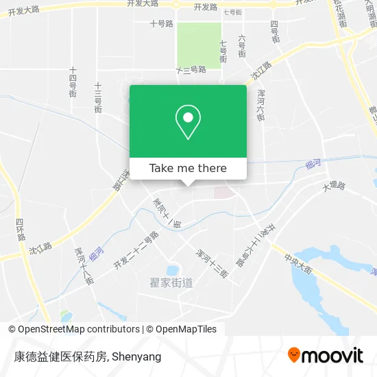 康德益健医保药房 map
