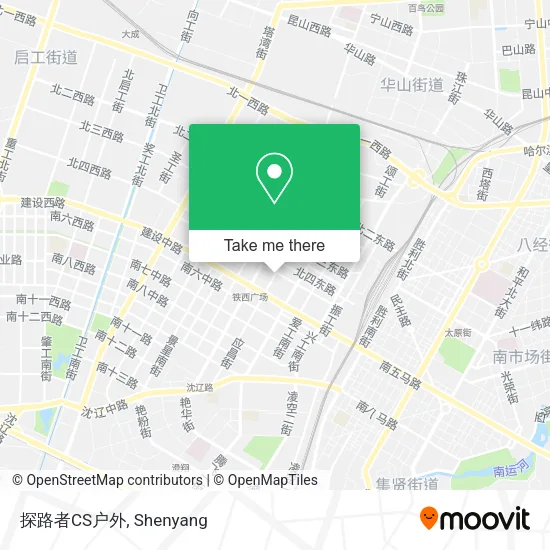探路者CS户外 map