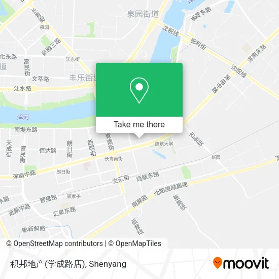 积邦地产(学成路店) map