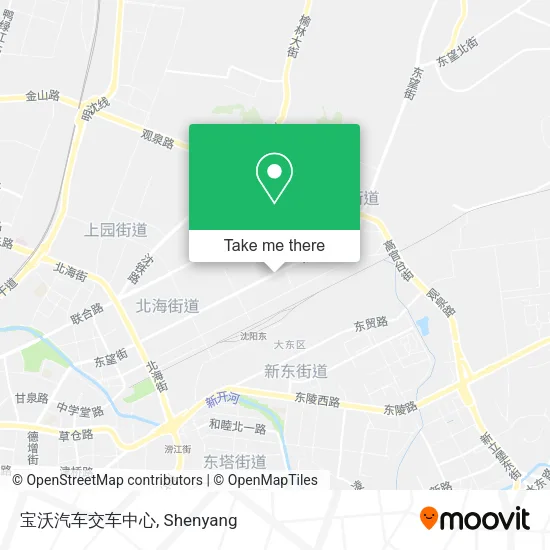 宝沃汽车交车中心 map