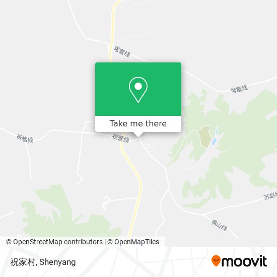 祝家村 map