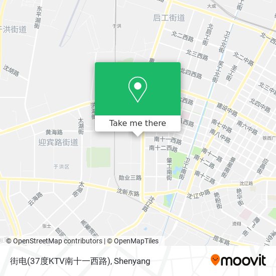 街电(37度KTV南十一西路) map