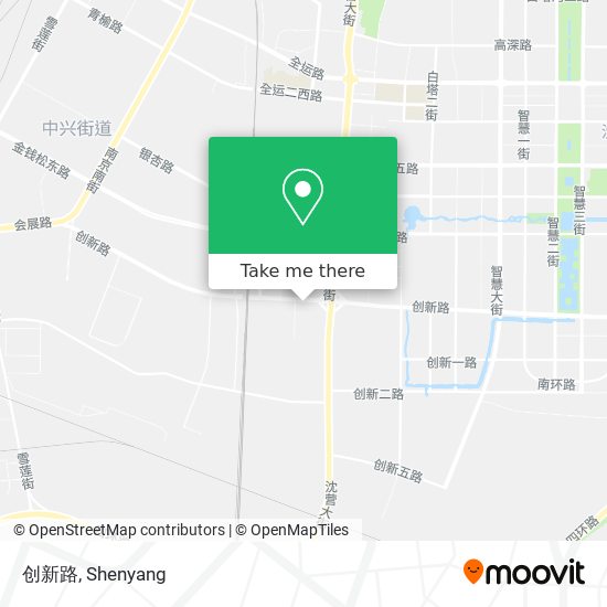 创新路 map