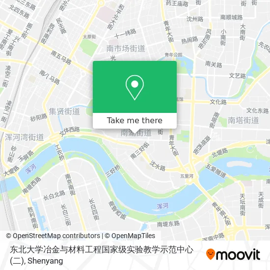 东北大学冶金与材料工程国家级实验教学示范中心(二) map