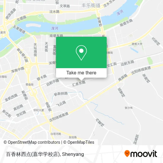 百香林西点(嘉华学校店) map