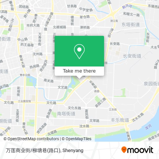 万莲商业街/柳塘巷(路口) map