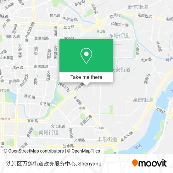 沈河区万莲街道政务服务中心 map