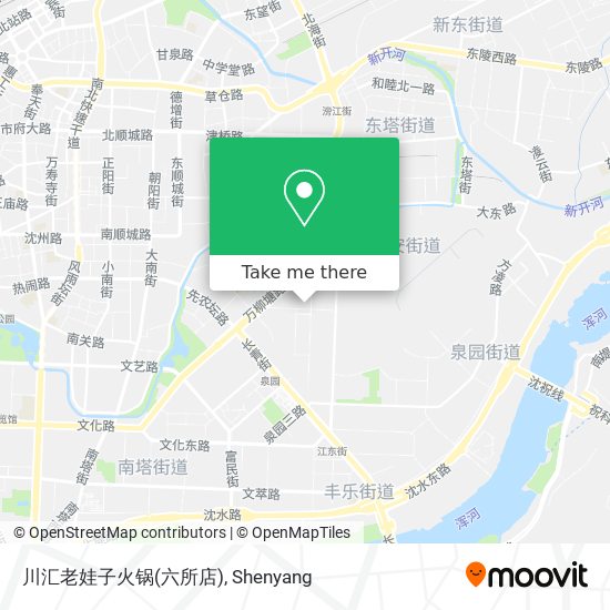 川汇老娃子火锅(六所店) map