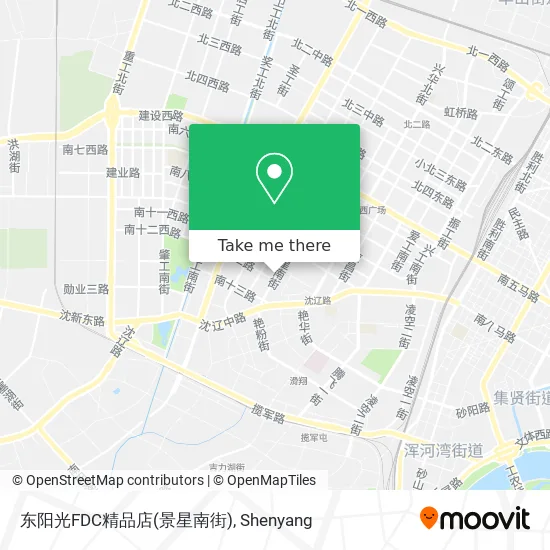 东阳光FDC精品店(景星南街) map