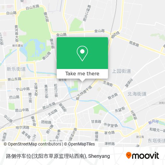 路侧停车位(沈阳市草原监理站西南) map
